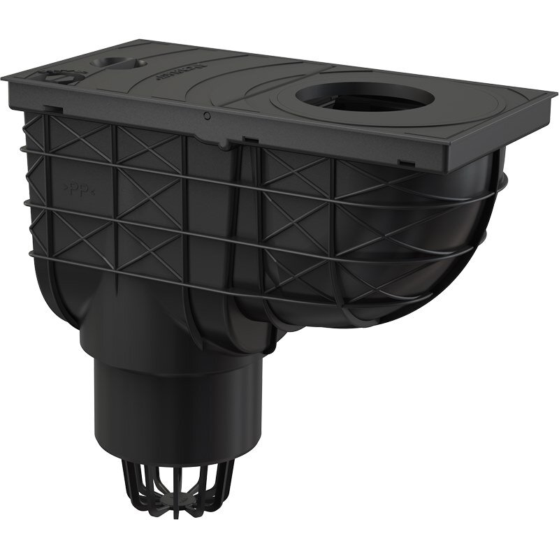 Изображение товара Ливнеотвод AlcaPlast AGV1 диаметром 110 мм для надежного отвода воды