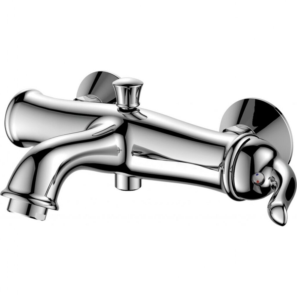 Изображение товара Смеситель для ванны и душа BelBagno Tiffani TIF-VASM-CRM хром Италия