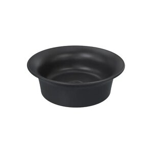 Изображение товара Раковина Kerama Marazzi Canaletto CN.wb.40.BLK.M, 40 cм, накладная с донным клапаном, черная матовая