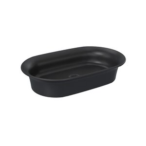 Изображение товара Раковина Kerama Marazzi Canaletto 65 см накладная черная матовая