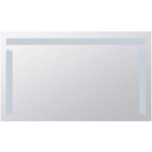 Изображение товара Зеркало Bemeta 101401137, 100 см, с подсветкой, сенсорный выключатель, цвет хром