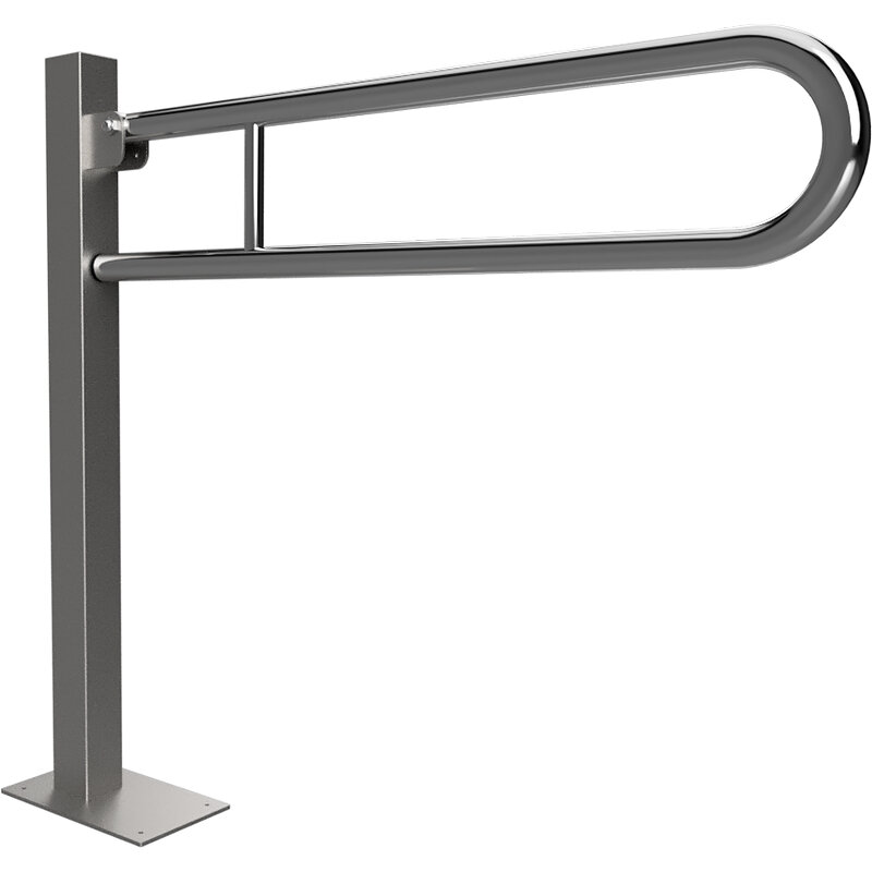 Изображение товара Поручень откидной Bemeta Help 301107301 87.2 см хром нержавеющая сталь