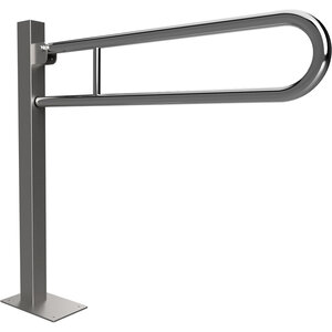 Изображение товара Поручень откидной Bemeta Help 301107301 87.2 см хром нержавеющая сталь
