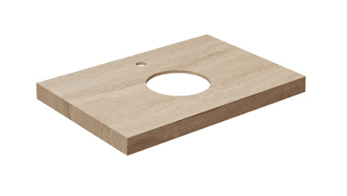 Изображение товара Столешница Kerama Marazzi Plaza Classic Neo CN70.SG560420R, 70 см, керамогранит, цвет бежевый натуральный