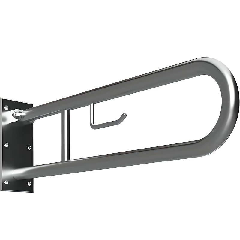 Изображение товара Поручень откидной Bemeta Help 301406302, 76.6 см, цвет хром матовый