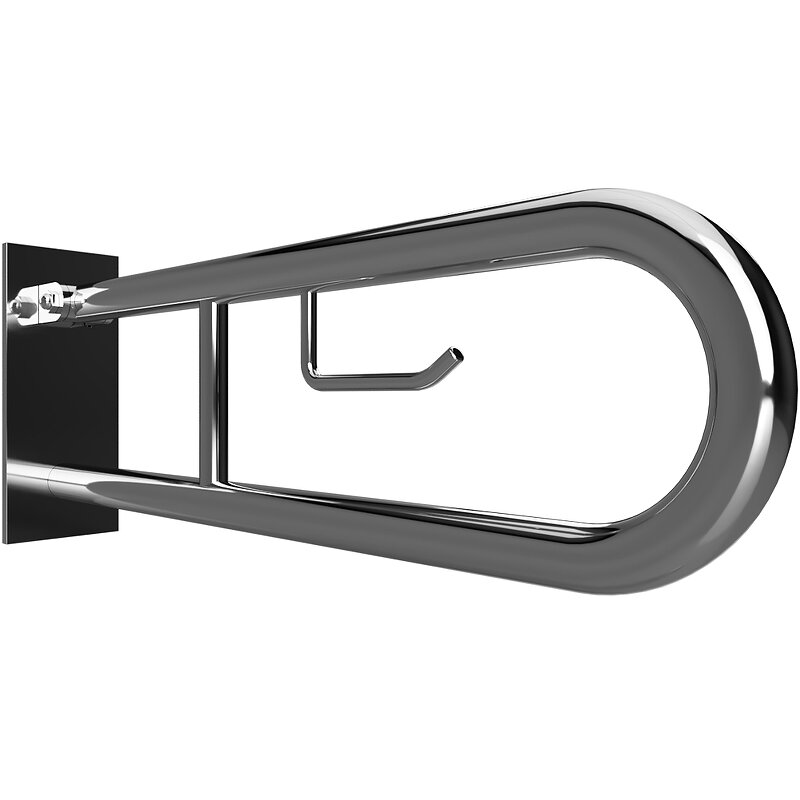 Изображение товара Поручень откидной Bemeta Help 301407271, 61.6 см, цвет хром глянец