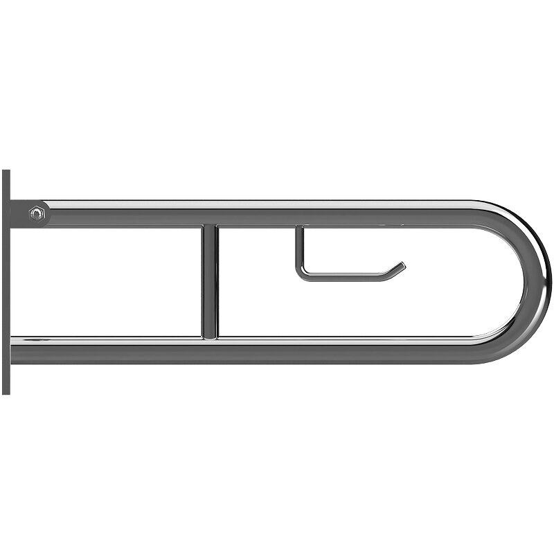 Изображение товара Поручень откидной Bemeta Help 301407281, 82.9 см, цвет хром глянец