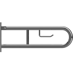 Изображение товара Откидной поручень Bemeta Help 301407281 82.9 см хром глянец для ванной