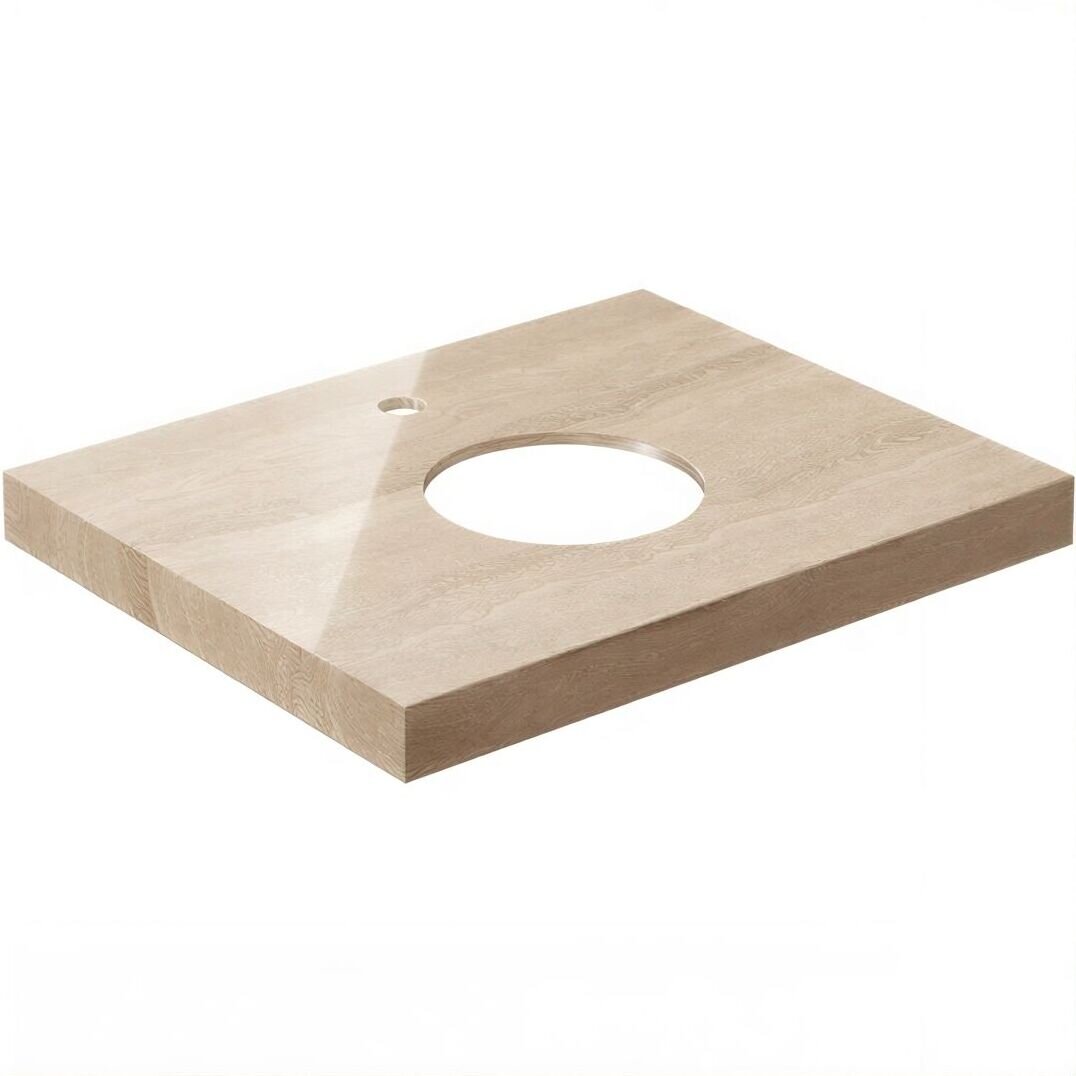 Изображение товара Столешница Kerama Marazzi Canaletto Риальто CN60.SG560422R, 60 см, керамогранит, цвет бежевый лаппатированный
