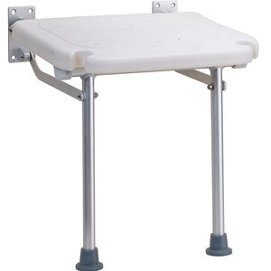 Изображение товара Откидное сиденье для душа Bemeta Help 353125033 с ножками белое