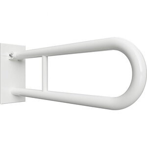 Изображение товара Откидной поручень Bemeta Help 301607303 из нержавеющей стали 76.6 см белый
