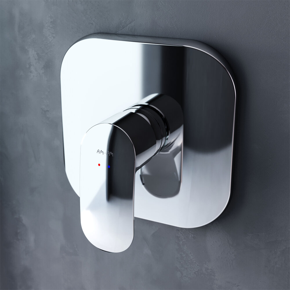 Изображение товара Смеситель для душа Am.Pm Sensation F3075000 встроенный хром Germany