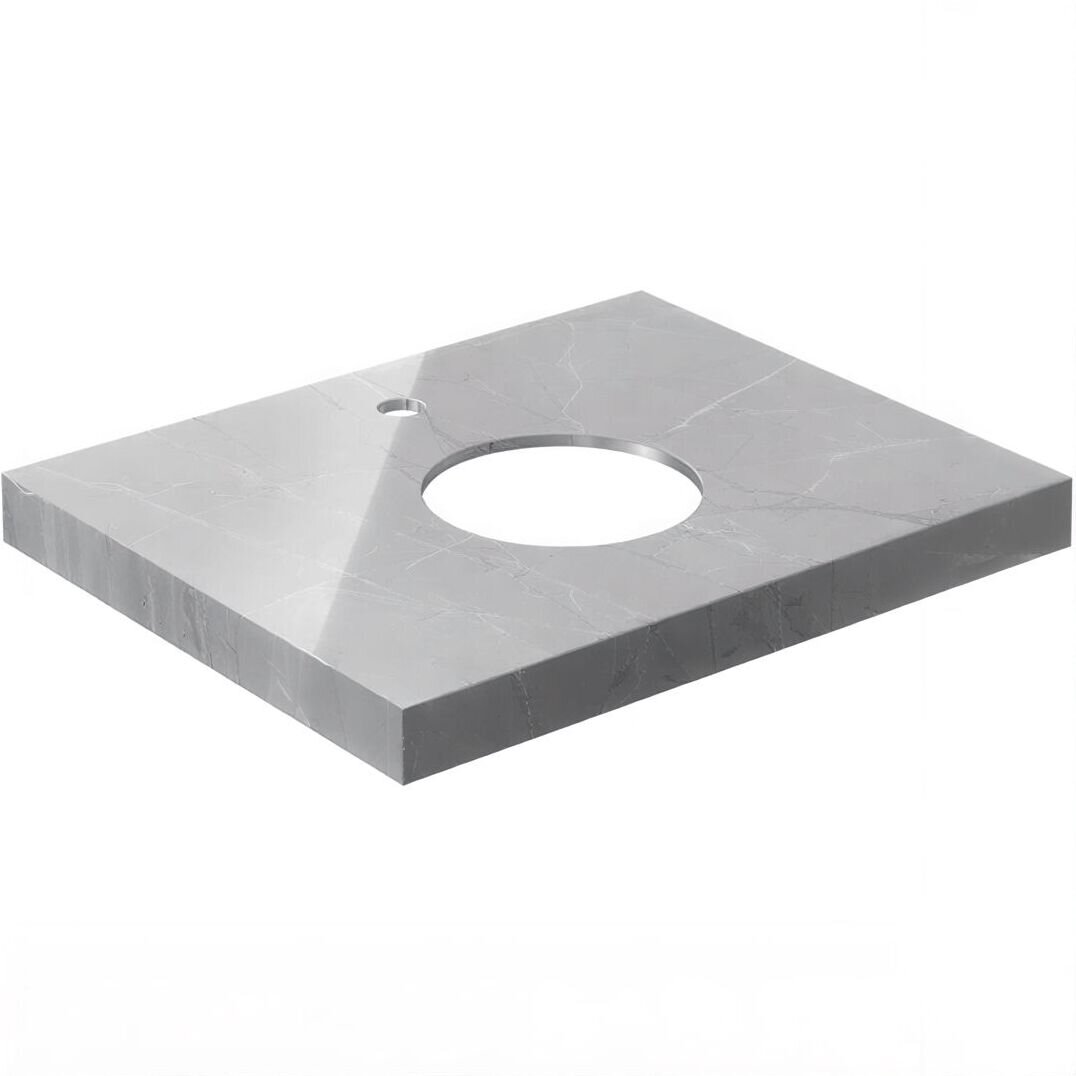 Изображение товара Столешница Kerama Marazzi Canaletto Риальто CN60.SG560722R, 60 см, керамогранит, цвет серый лаппатированный