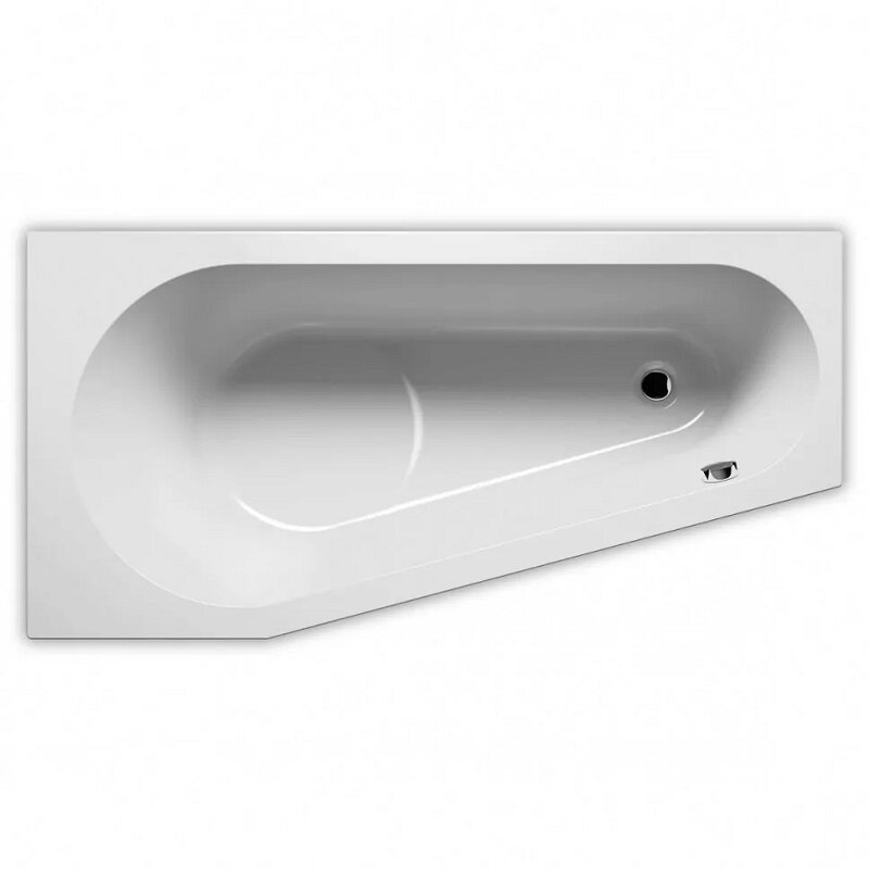 Изображение товара Акриловая угловая ванна Riho Delta Plug & Play 160x80 см, белая