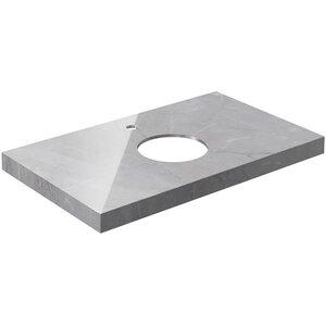 Изображение товара Столешница Kerama Marazzi Canaletto Риальто CN80.SG560722R, 80 см, керамогранит, цвет серый лаппатированный