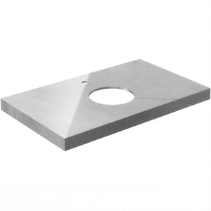 Изображение товара Столешница Kerama Marazzi Canaletto Риальто CN80.SG560722R, 80 см, керамогранит, цвет серый лаппатированный
