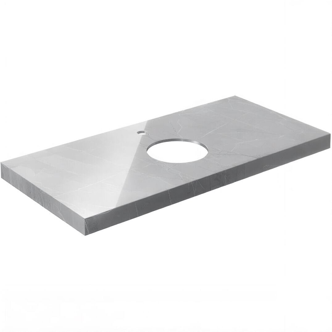 Изображение товара Столешница Kerama Marazzi Canaletto Риальто CN100.SG560722R, 100 см, керамогранит, цвет серый лаппатированный Изображение товара Столешница Kerama Marazzi Canaletto Риальто CN100.SG560722R, 100 см, керамогранит, цвет серый лаппатированный