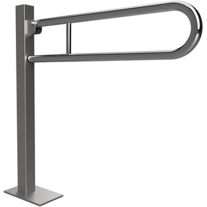 Изображение товара Откидной поручень Bemeta Help 301507602 нержавеющая сталь хром матовый 93.3 см