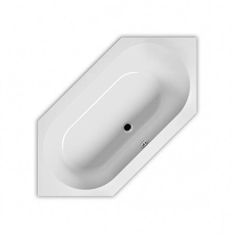 Изображение товара Акриловая ванна Riho Kansas Plug & Play 190x90 см угловая белая