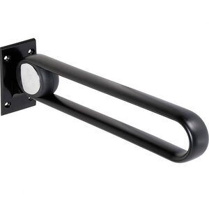 Изображение товара Поручень откидной Bemeta Help 355107270, 62 см, цвет черный матовый