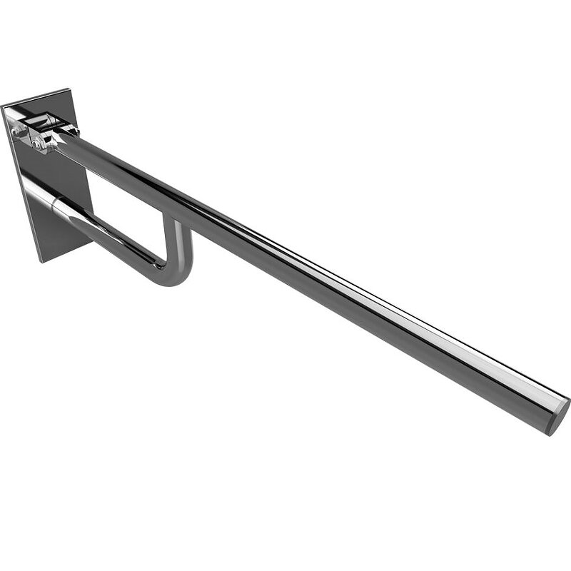 Изображение товара Поручень откидной Bemeta Help 301607091, 76 см, хром, нержавеющая сталь