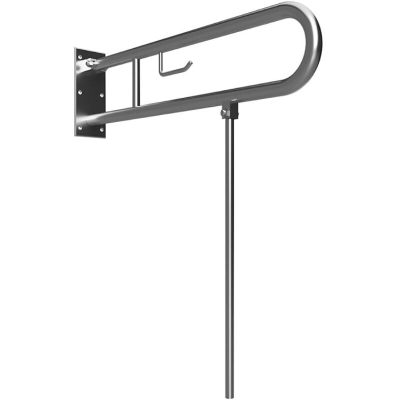 Изображение товара Поручень Bemeta Help 301102282N Уклонение 82.9 см хром матовый