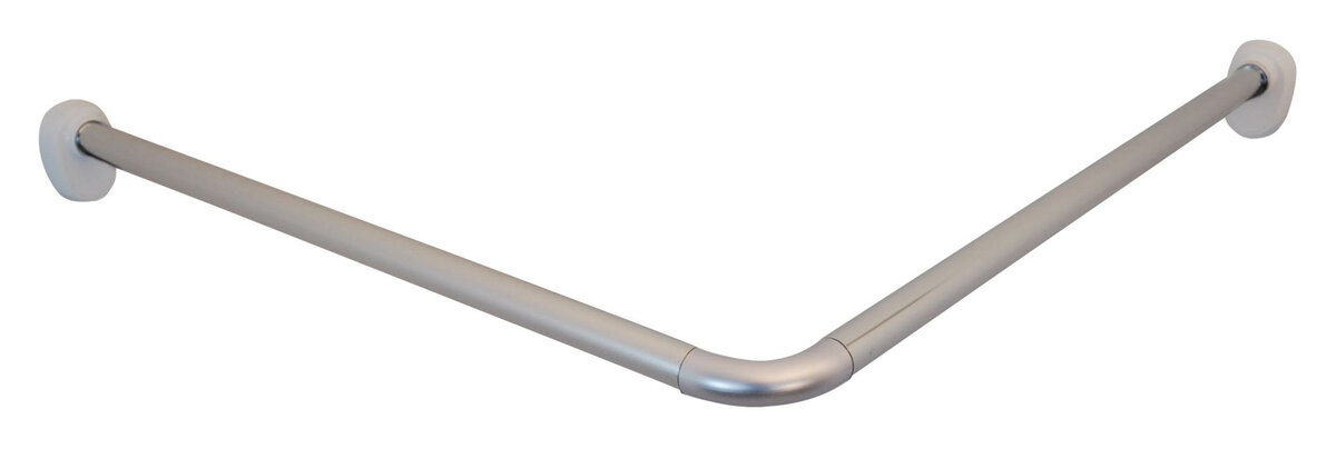 Изображение товара Карниз для ванны Ridder 59010 80х80 см угловая немецкая модель из алюминия