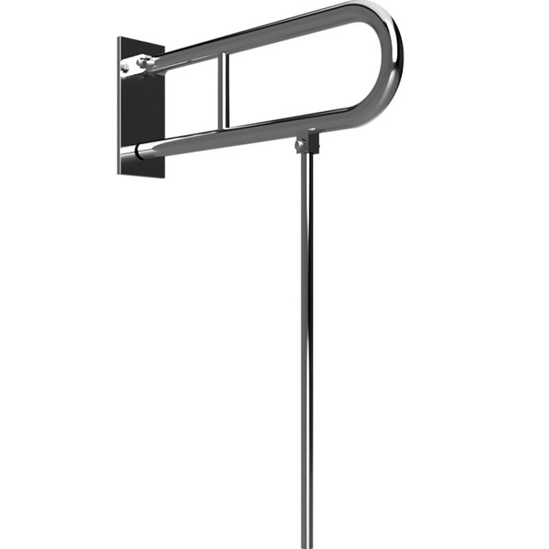 Изображение товара Поручень откидной Bemeta Help 301307072N 61.6 см хром матовый