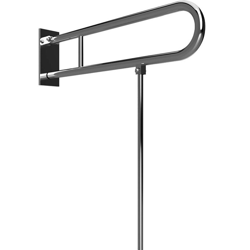 Изображение товара Поручень откидной Bemeta Help 301307081N, 82.9 см, цвет хром глянец