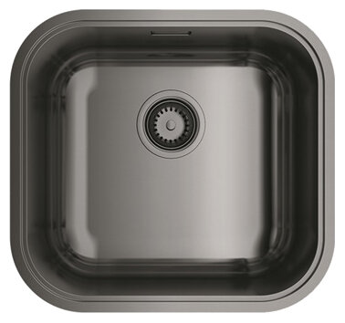 Изображение товара Кухонная мойка Omoikiri Omi 44-GM из вороненой стали, gunmetal