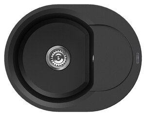 Изображение товара Кухонная мойка Omoikiri Sakaime 60Е-BL черная нержавеющая сталь с угловой установкой