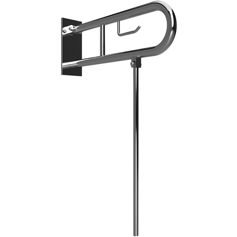 Изображение товара Поручень откидной Bemeta Help 301407322N, 86.6 см, цвет хром матовый Изображение товара Поручень откидной Bemeta Help 301407322N, 86.6 см, цвет хром матовый