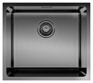 Изображение товара Мойка кухонная Omoikiri Tadzava 49-GM, воронёная сталь, gunmetal (4993076)