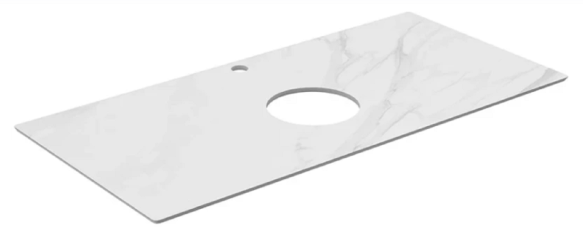 Изображение товара Столешница Kerama Marazzi Plaza Classic Монте Тиберио 100 см керамогранит серый