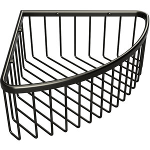 Изображение товара Полка Bemeta Graphit 156208312, 26.5 см, угловая, антрацит матовый