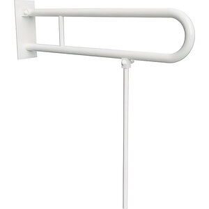 Изображение товара Откидной поручень из нержавеющей стали Bemeta Help 86.6 см белый