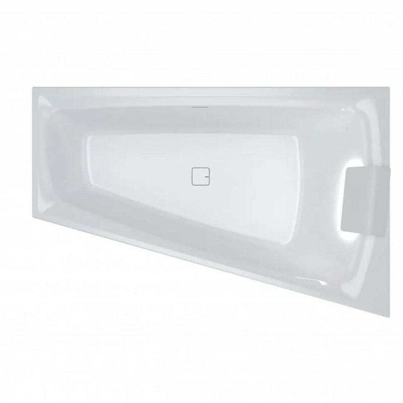 Изображение товара Акриловая ванна Riho Still Smart 170x110 с LED-подсветкой и центровым переливом