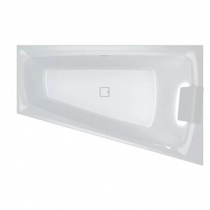Изображение товара Акриловая ванна Riho Still Smart Fall B101010005/B102011005, 170 x 110 см, наполнение через перелив, подголовник с LED-подсветкой справа/слева, цвет белый