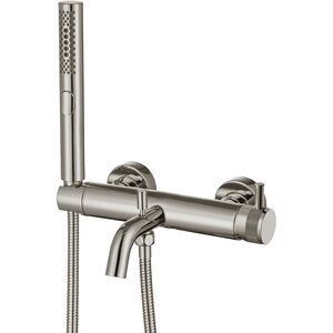 Изображение товара Смеситель Allen Brau Priority 5.31D10-BN для ванны и душа, с душевым гарнитуром, цвет никель брашированный