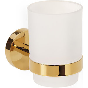 Изображение товара Стакан для зубных щеток Bemeta Brilo 161110012, PVD-покрытие, золото