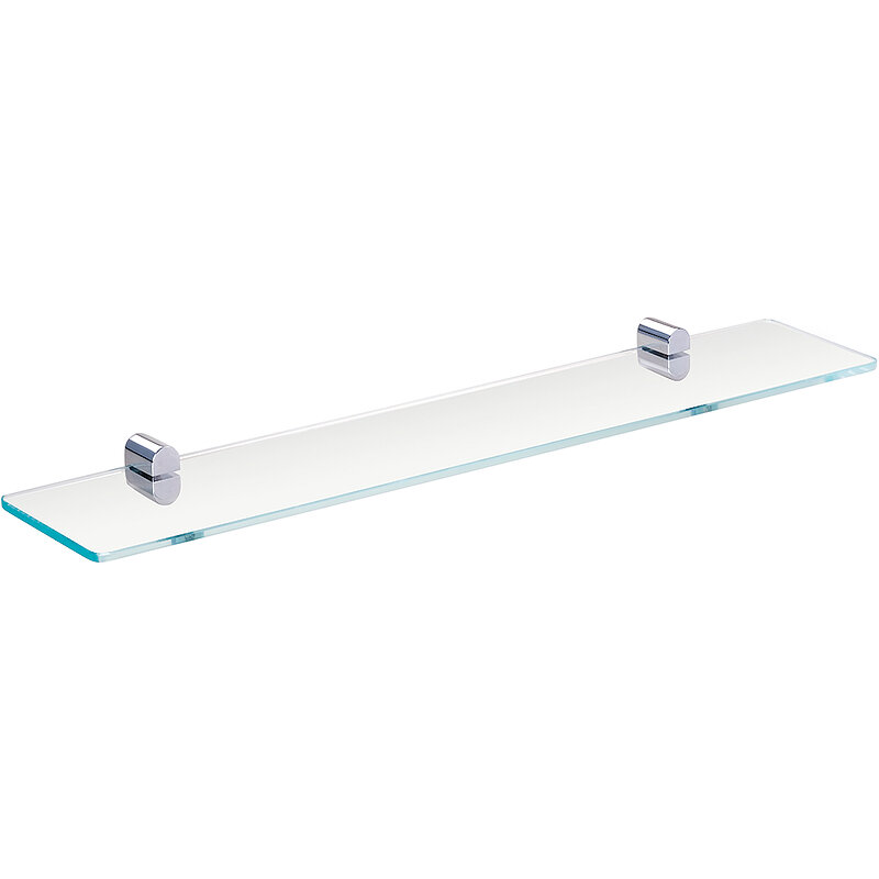 Изображение товара Bemeta Organic 157102241 полка стеклянная настенная хром