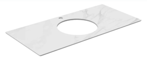 Изображение товара Столешница Kerama Marazzi Plaza Modern Монте Тиберио PL5.SG507120R.100, 100 см, керамогранит, цвет серый