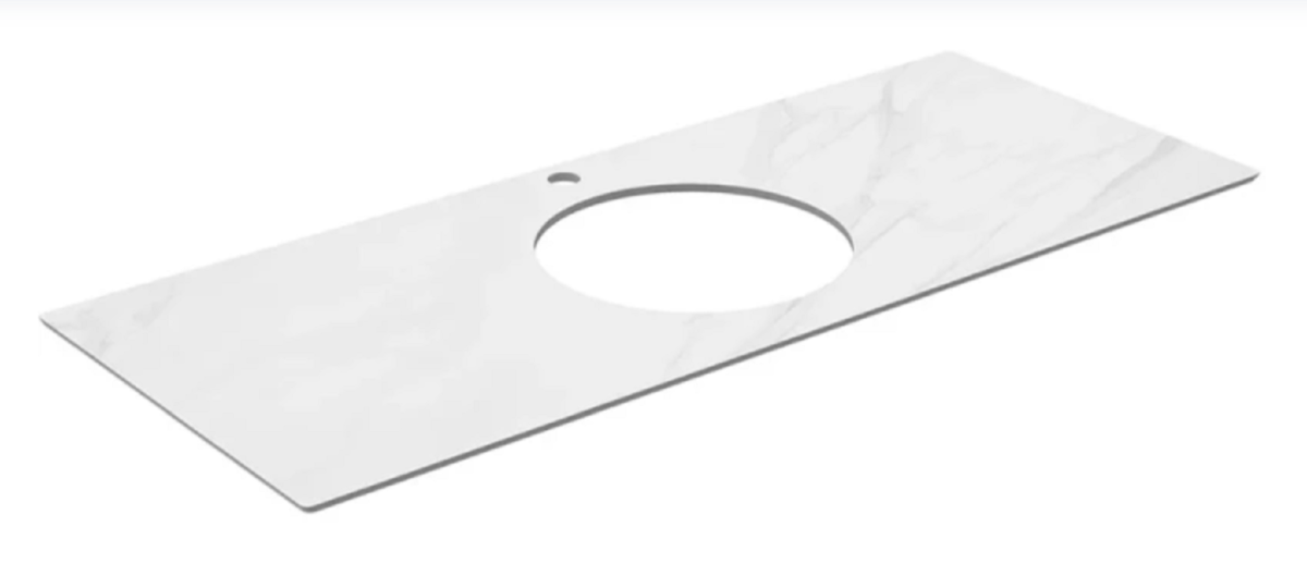 Изображение товара Столешница Kerama Marazzi Plaza Modern Монте Тиберио PL5.SG507120R.120, 120 см, керамогранит, цвет серый, вырез 32 см