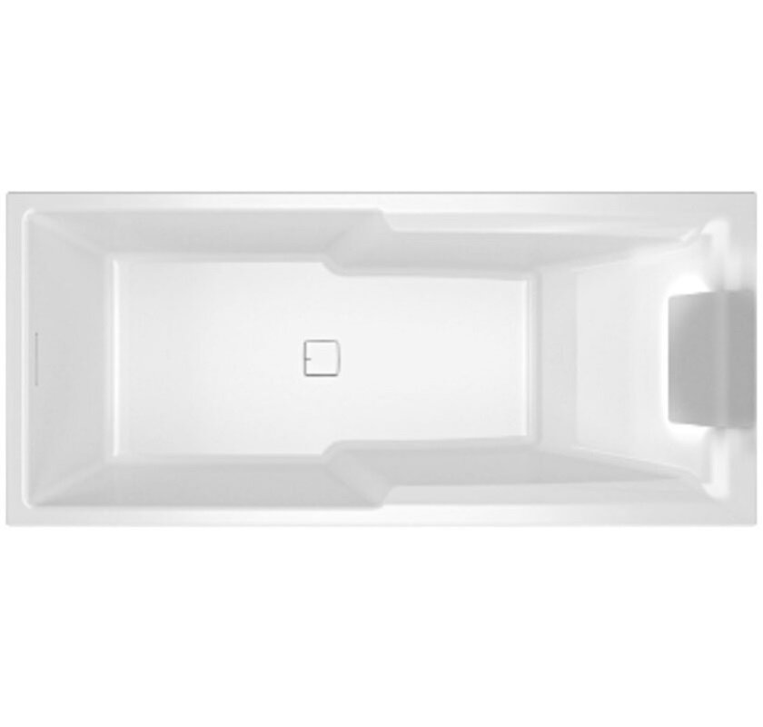 Изображение товара Акриловая ванна Riho Still Shower B103003005, 180 x 80 см, подголовник с LED-подсветкой справа, цвет белый