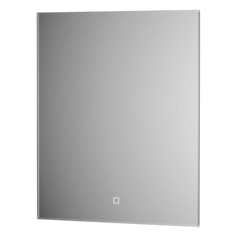 Изображение товара Зеркало Defesto Glow DF 2503S, 50 x 60 см, с подсветкой, сенсорный выключатель, цвет белый