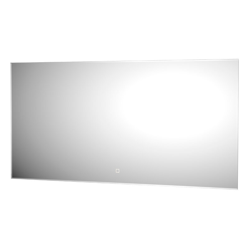 Изображение товара Зеркало Defesto Glow DF 2508SH, 120 x 60 см, с подсветкой, сенсорный выключатель, цвет белый Изображение товара Зеркало Defesto Glow DF 2508SH, 120 x 60 см, с подсветкой, сенсорный выключатель, цвет белый