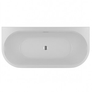 Изображение товара Акриловая ванна Riho Desire BACK2WALL Velvet B089002105, с подсветкой, 184 x 80 см, цвет белый матовый