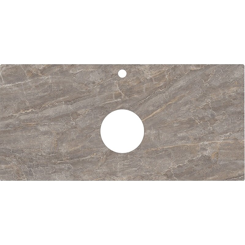 Изображение товара Столешница Kerama Marazzi Plaza Classic Парнас PL1.VT280.100T, 100 см, керамогранит, цвет пепельный лаппатированный