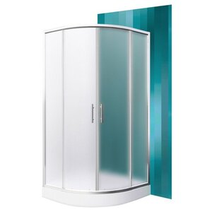 Изображение товара Душевой уголок Roth Project Solution, Houston Neo, 90 х 90 х 190 см, стекло матовое