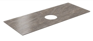 Изображение товара Столешница Kerama Marazzi Plaza Classic Neo Парнас PL1.VT280.120T, 120 см, керамогранит, цвет пепельный лаппатированный